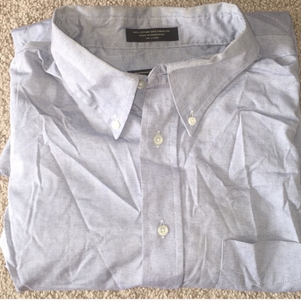 The Arrow Company light blue color button down shirt size 16.5 34/35